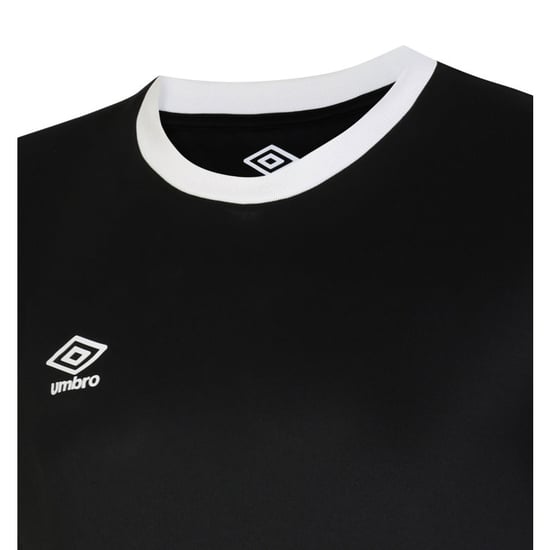 Umbro Childrens/Kids Total Training Jersey (Black/White/Carbon) - Image 3