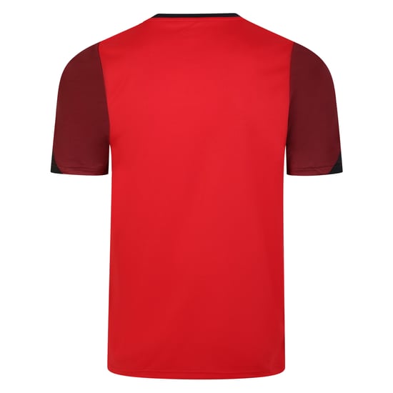 Umbro Childrens/Kids Total Training Jersey (Vermillion/Biking Red/Black) - Image 2