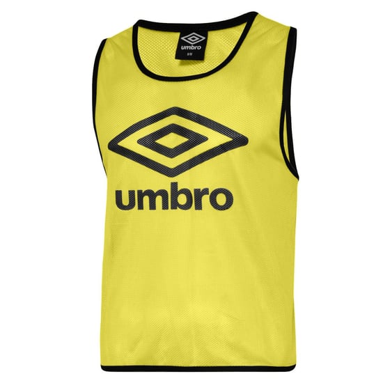 Umbro Unisex Adult Training Bib (Yellow/Black) - Image 1
