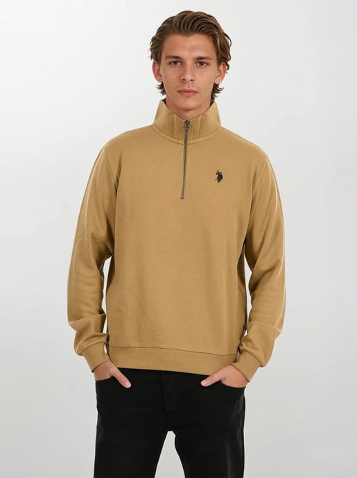 U.S. POLO ASSN. heren half-zip trui USNiico van katoenmix - Image 5