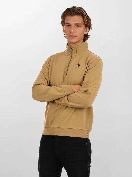 U.S. POLO ASSN. heren half-zip trui USNiico van katoenmix - Image 6