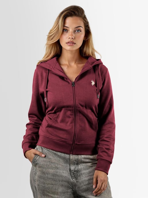 U.S. POLO ASSN. dames sweatjack USRubyy van katoen-polyester mix - Image 4
