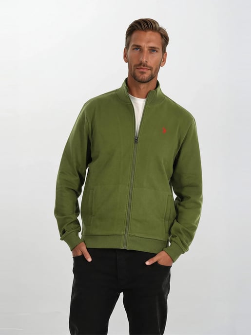 U.S. POLO ASSN. heren sweatjack USTheoo van katoen-polyester mix - Image 5