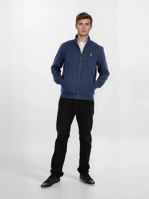 U.S. POLO ASSN. heren sweatjack USTheoo van katoen-polyester mix - Image 4