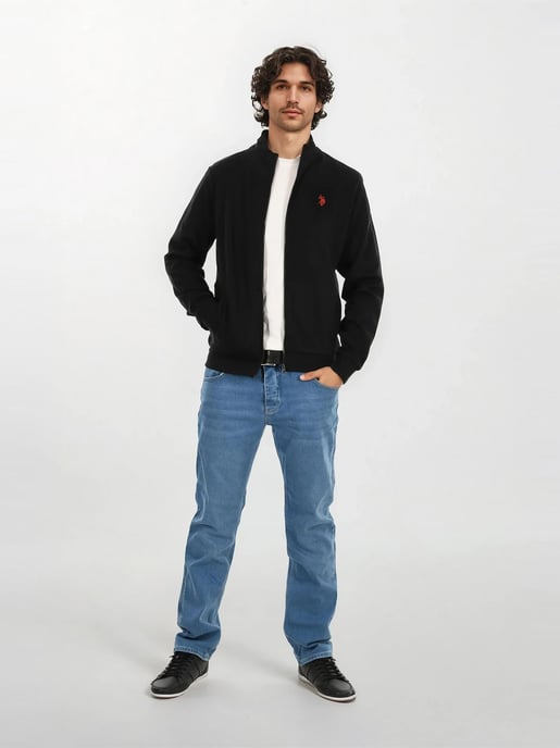 U.S. POLO ASSN. heren sweatjack USTheoo van katoen-polyester mix - Image 4