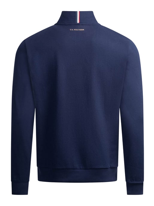 U.S. POLO ASSN. heren half-zip trui USNiico van katoenmix - Image 3