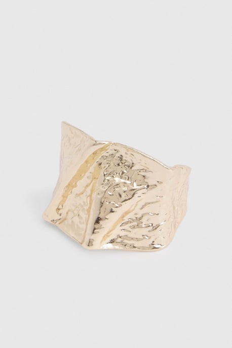 Statement Hammered Ring - Image 2