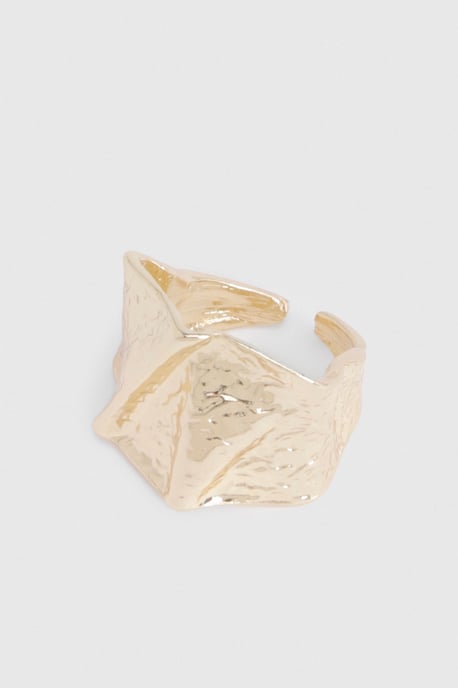 Statement Hammered Ring - Image 3
