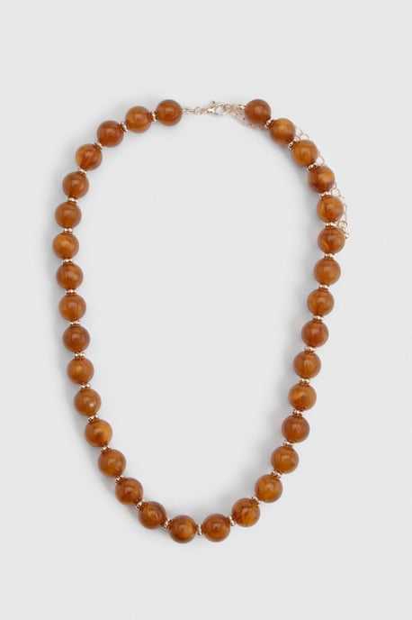 Round Beaded Necklace - Image 3