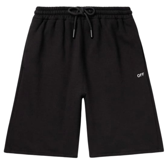 Off-white Off Stitch Skate Sweatshorts Black - Image 1