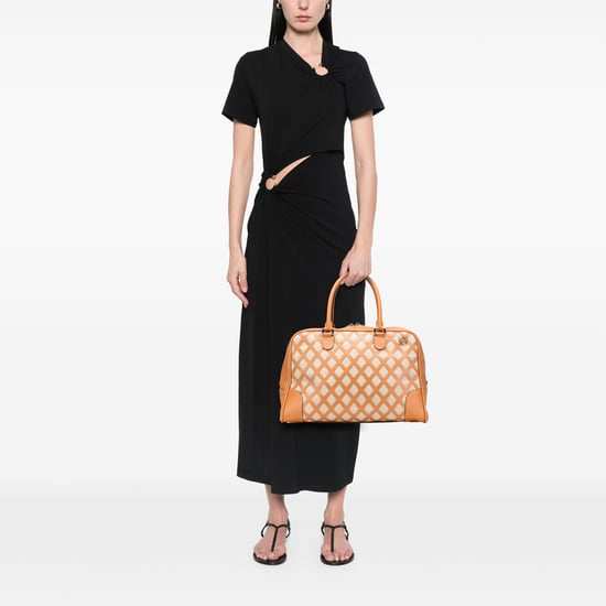 Craft Textile Boston Bag - Image 1
