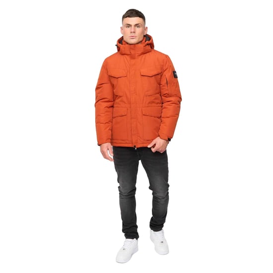 Crosshatch Herr Plentons Jacka (Bränd Orange) - Image 3
