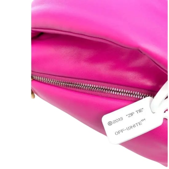 Off-white Pump Pouch 19 Fuchsia - Image 4