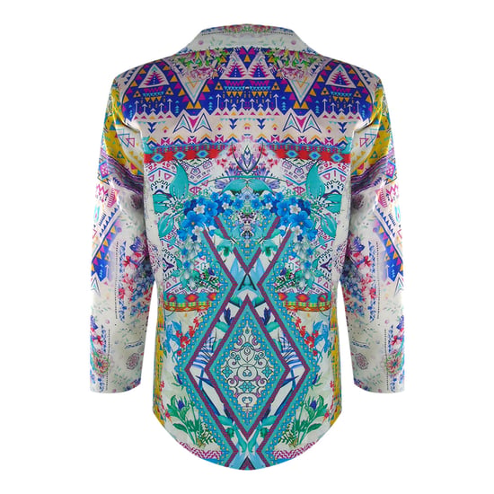 Inoa Fashion Popoloca Multicoloured Boyfriend Jacket - Image 2