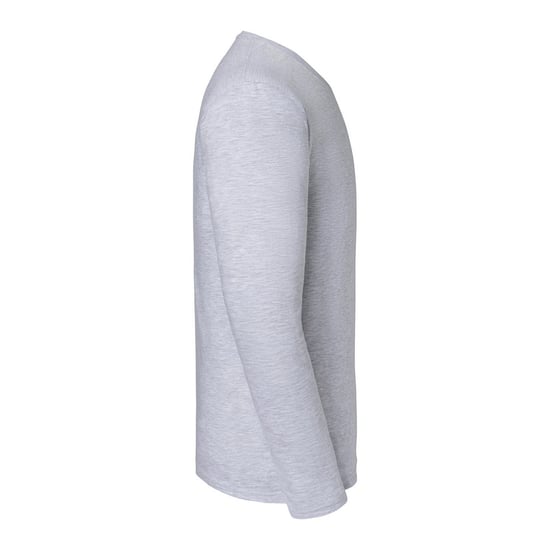Fruit of the Loom Heren Iconic 195 Premium T-shirt met lange mouwen (Heide Grijs) - Image 3