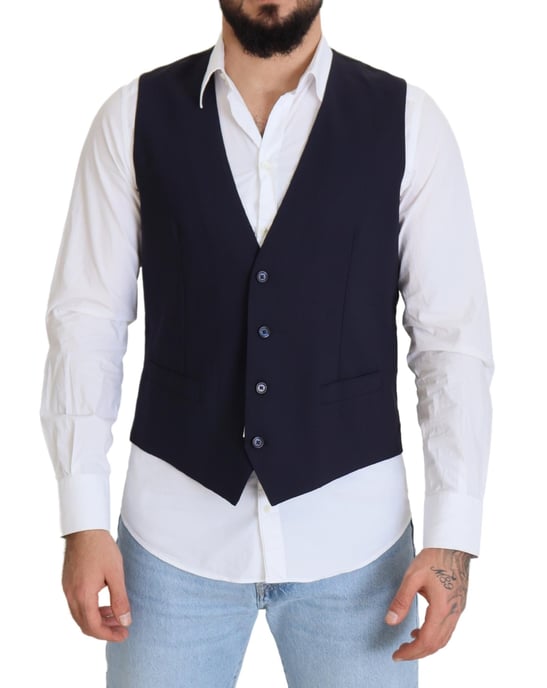 Wollen Vest Klassieke Pasvorm - Image 1
