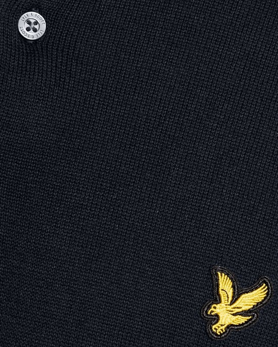 Short Sleeve Polo in Dark Blue - Image 5