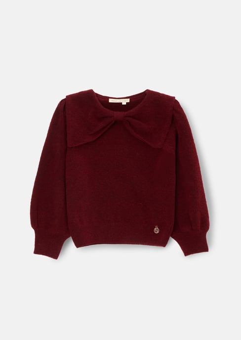 Ivy Bow Collar Jumper - Image 1
