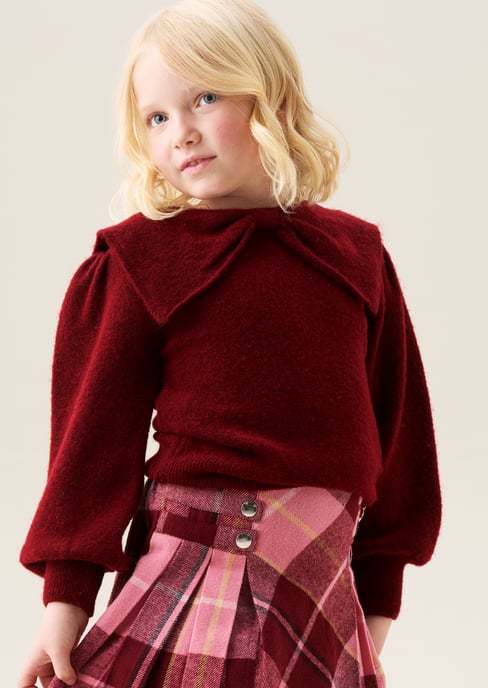Ivy Bow Collar Jumper - Image 2
