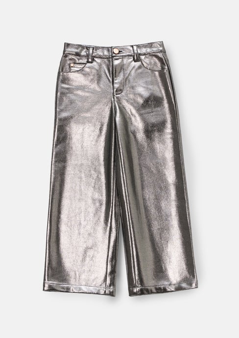 Jaya Wide Leg Metallic Jean - Image 1