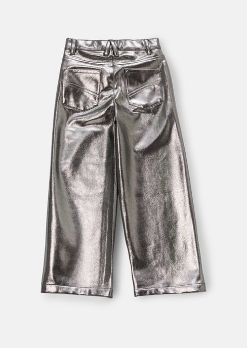 Jaya Wide Leg Metallic Jean - Image 4