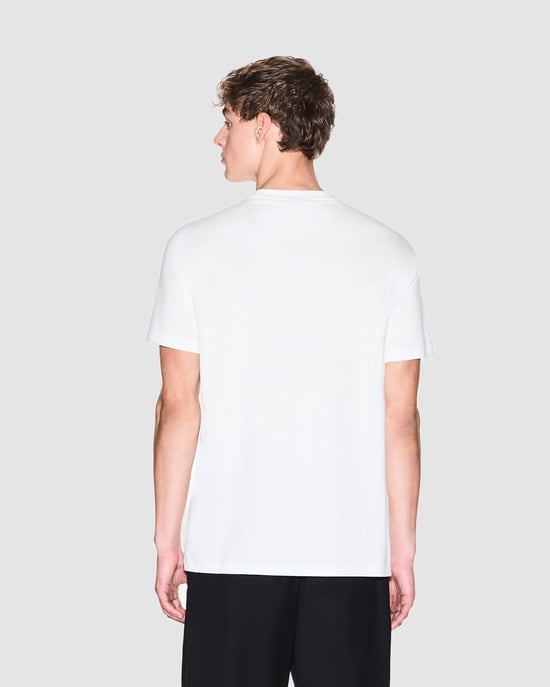 Graphic Print T-Shirt in White - Image 2