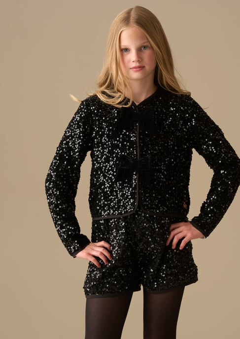 Maisie Velvet Sequin Jacket - Image 2