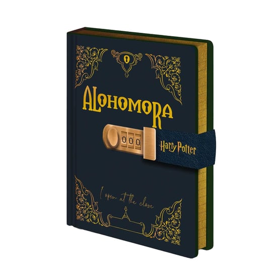 Harry Potter Alohomora afsluitbare A5 agenda (Marine) - Image 1