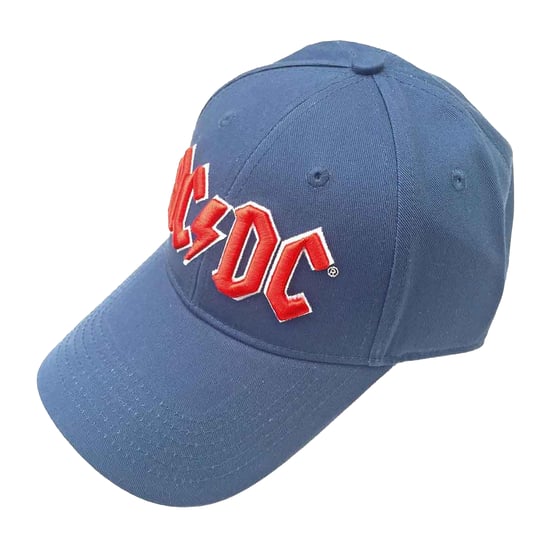 AC/DC Baseballcap met logo voor volwassenen (Denim Blauw) - Image 3