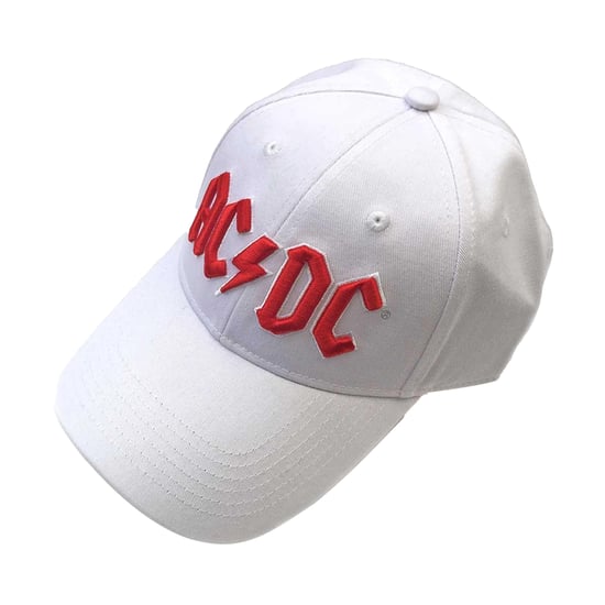 AC/DC Baseballcap met logo voor volwassenen (Wit) - Image 3