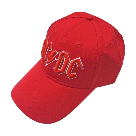 AC/DC Baseballcap met logo voor volwassenen (Rood) - Image 3