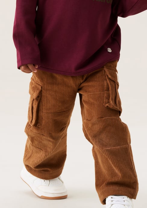Nicholas Mini Cord Skater Trousers - Image 3