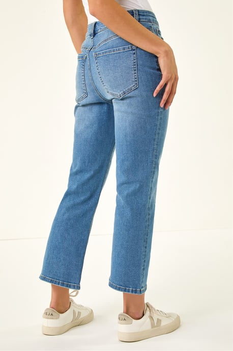 Petite Bootcut Cropped Jeans - Image 3