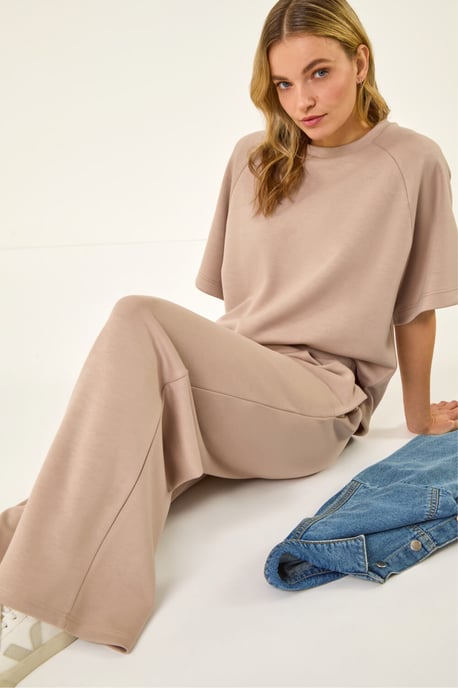 Soft Wide Leg Stretch Trouser - Image 2