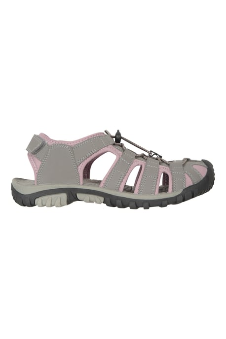 'Trek' Women's Shandal EVA Midsole Slip On Summer Beach Sandals Pink - Image 2