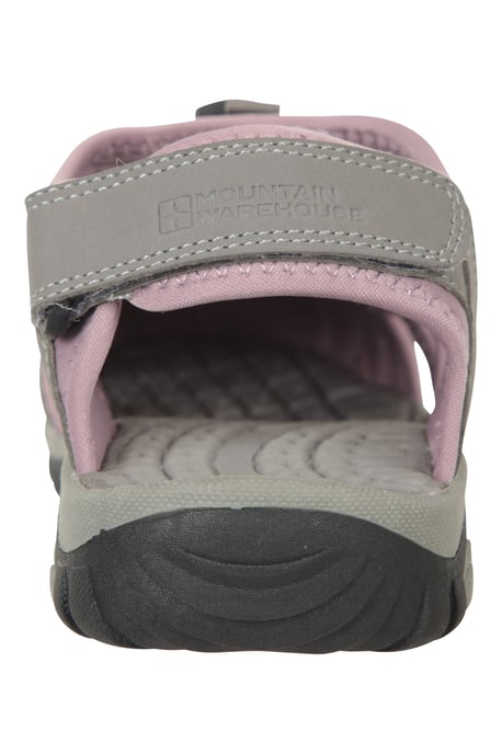 'Trek' Women's Shandal EVA Midsole Slip On Summer Beach Sandals Pink - Image 3