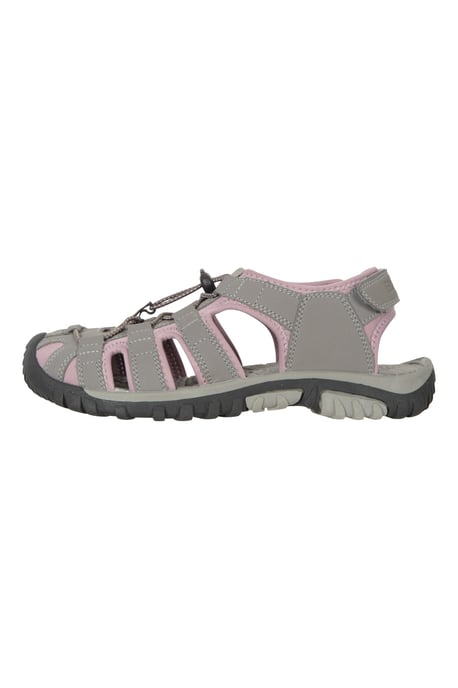 'Trek' Women's Shandal EVA Midsole Slip On Summer Beach Sandals Pink - Image 4