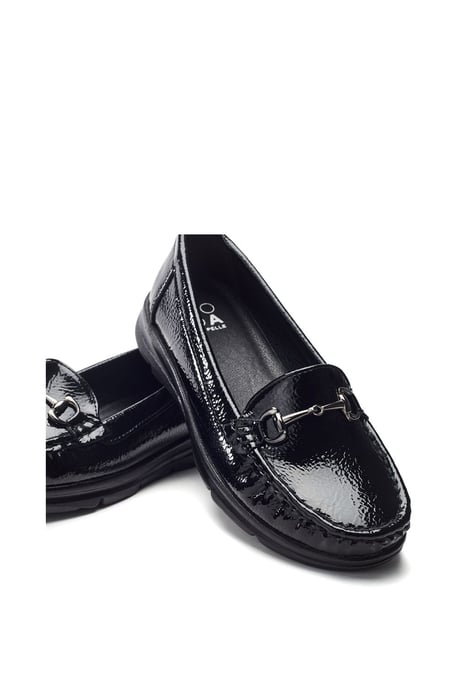 Ettria Black Patent Loafers - Image 4