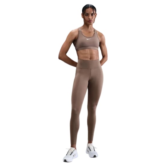 Nike Epic Fast Mid-rise Mink Brown Legging - Image 1