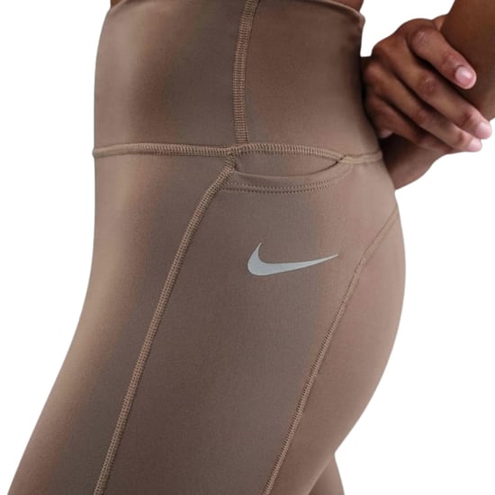 Nike Epic Fast Mid-rise Mink Brown Legging - Image 4