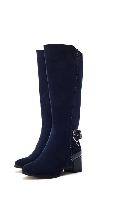 Sameena Navy Boots - Image 2