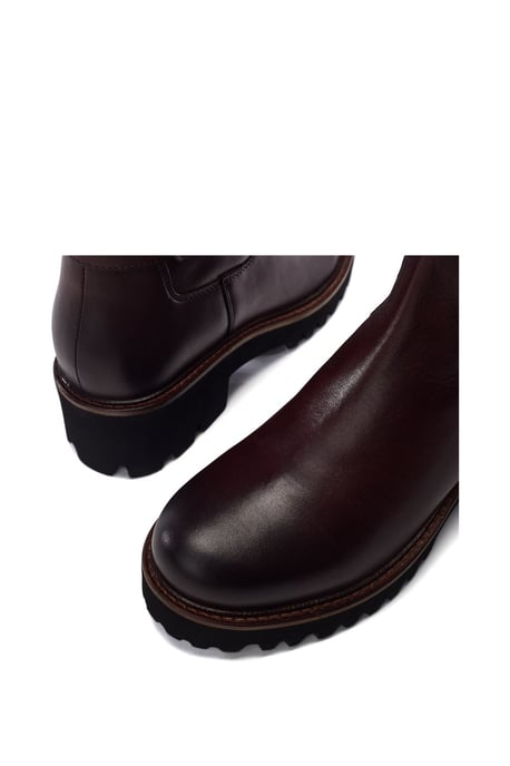 Remina Burgundy Boots - Image 4
