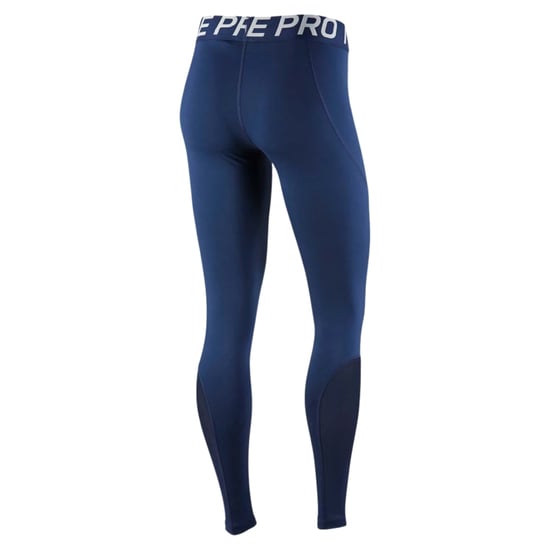 Nike Pro Training Navy Blue Leggings - Image 2