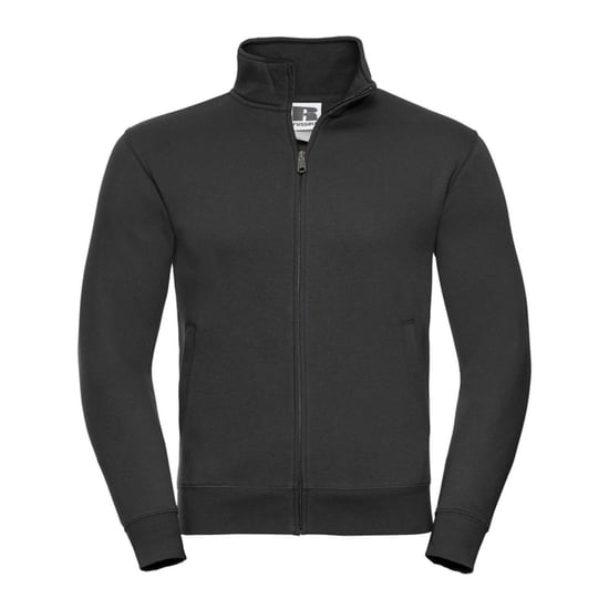 Russell Mens Authentic Sweat Jacket (Black) - Image 1