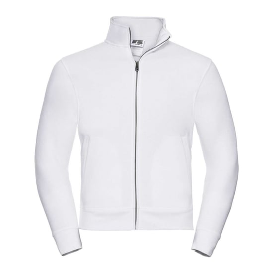Russell Mens Authentic Sweat Jacket (White) - Image 1