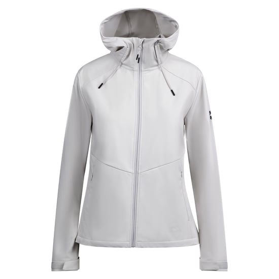 Trespass Womens/Ladies Eunice Soft Shell Jacket (Ghost) - Image 1