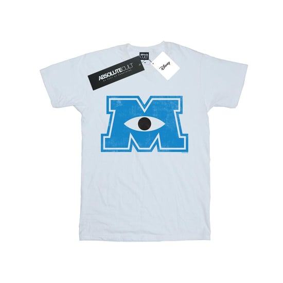 Disney Monsters University Monster M T-shirt för herrar (Vit) - Image 1