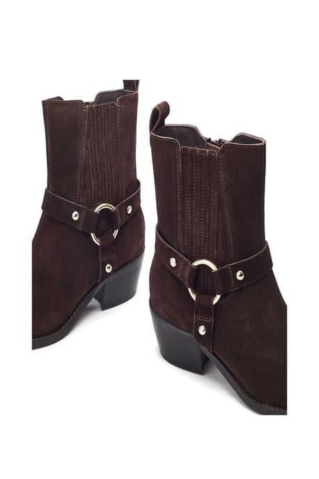 Pailia Dark Brown Boots - Image 3
