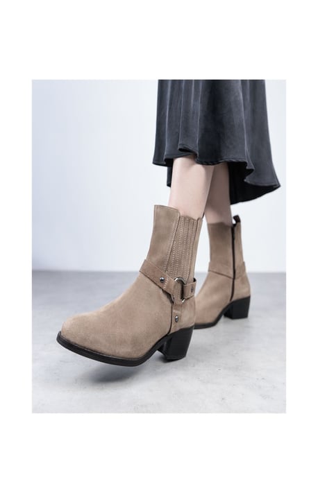 Pailia Taupe Boots - Image 2