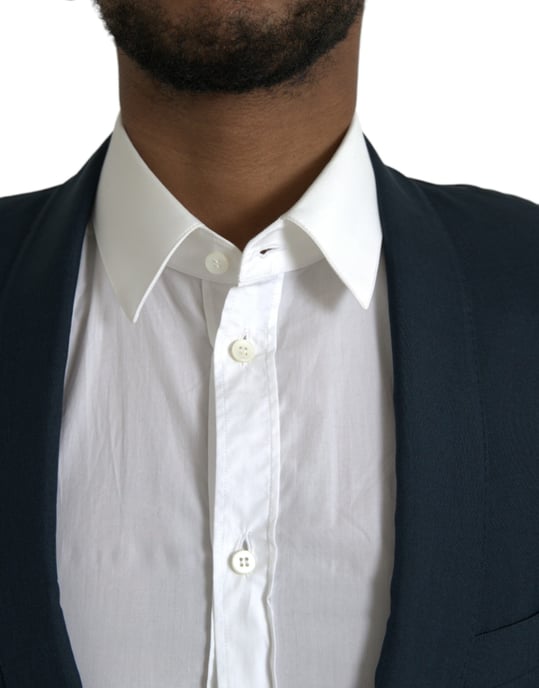 Klassisk Blazer Solid Svart - Image 4